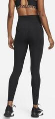 Kalhoty Nike Dri-Fit One Womens High-Rise Leggings Black/White - 1