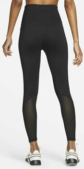 Fitness pantaloni Nike Dri-Fit One Womens High-Waisted 7/8 Leggings Black/White XS Fitness pantaloni - 3