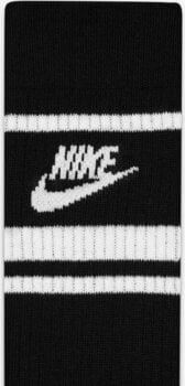Nogavice Nike Sportswear Everyday Essential Crew Socks 3-Pack Nogavice Black/White XL - 4