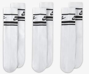 Sokid Nike Sportswear Everyday Essential Crew Socks 3-Pack White/Black/Black M - 1