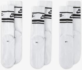 Sokid Nike Sportswear Everyday Essential Crew Socks 3-Pack White/Black/Black M - 2