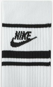Chaussettes Nike Sportswear Everyday Essential Crew Socks 3-Pack Chaussettes White/Black/Black M - 4