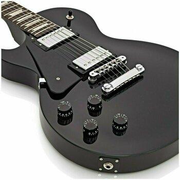 Elektrische gitaar voor linkshandige speler Gibson Les Paul Studio T 2017 Left Handed Ebony - 2