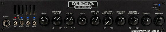Basszusgitár erősítő fej Mesa Boogie Subway D-800 Plus - 2