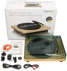 Gramofon Lenco L 30 Natural Gramofon - 6