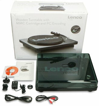 Gramofon Lenco L 30 Black - 7