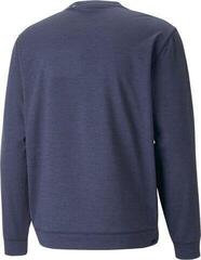 Mikina/Svetr Puma Cloudspun Heather Crewneck Navy Blazer Heather S Pulovr - 1