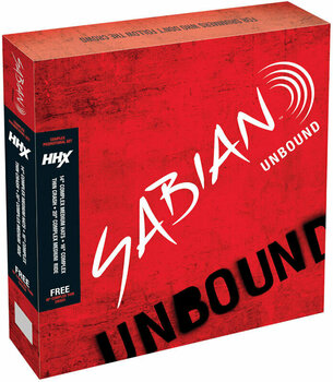 Činelová sada Sabian 15005XCNP HHX Complex Promotional 15/16/18/20 Činelová sada - 2