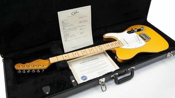 Elektrická kytara G&L ASAT Special Pharaoh Gold Firemist Elektrická kytara - 9