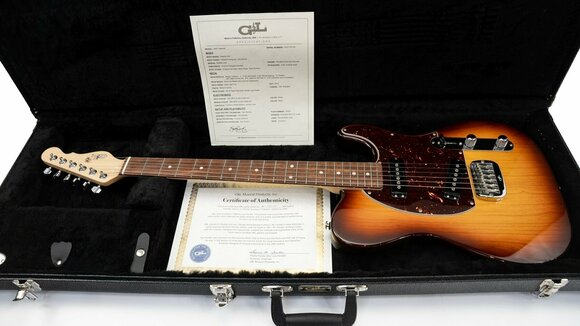 Elektrická kytara G&L ASAT Special OS Old School Tobacco Sunburst Elektrická kytara - 8