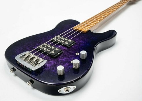 Basszusgitár G&L ASAT Custom Shop Purple Marble Basszusgitár - 4