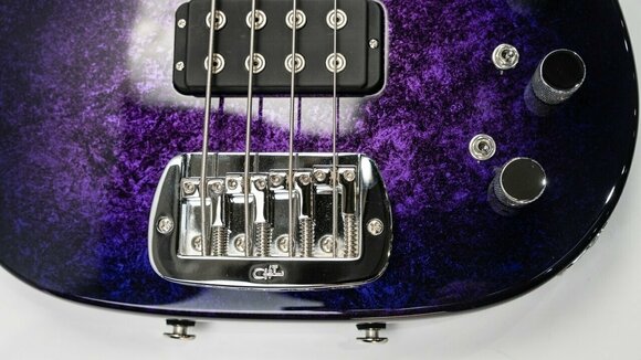 Basszusgitár G&L ASAT Custom Shop Purple Marble Basszusgitár - 6