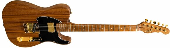 Electric guitar G&L ASAT Custom Shop Guanacaste Body 3A Natural Electric guitar - 3