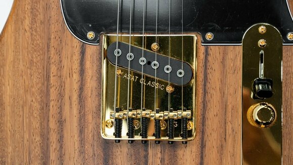 Electric guitar G&L ASAT Custom Shop Guanacaste Body 3A Natural Electric guitar - 6