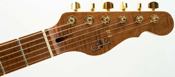 Electric guitar G&L ASAT Custom Shop Guanacaste Body 3A Natural Electric guitar - 7