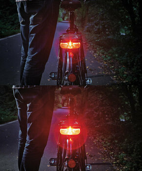 Cyklistické světlo Trelock LS 614 Duo Flat Černá Cyklistické světlo - 2