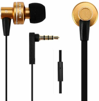 Слушалки за в ушите AWEI ES900i Gold - 3