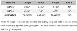Guitar Bridge Graphtech PQ-9280-C0 Guitar Bridge - 3