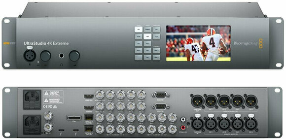 Video recorder
 Blackmagic Design UltraStudio 4K Extreme 3 - 5