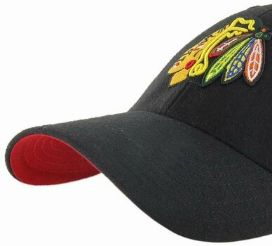Hockey Cap Chicago Blackhawks NHL '47 MVP Ballpark Snap Black Hockey Cap - 3
