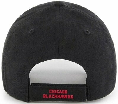 Хокейна шапка с козирка Chicago Blackhawks NHL '47 MVP Black Хокейна шапка с козирка - 2
