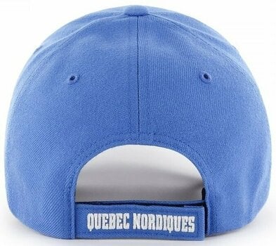 Hokejska kapa s vizorom Quebec Nordiques NHL '47 MVP Vintage Logo Blue Raz Hokejska kapa s vizorom - 2