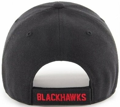 Hockeypet Chicago Blackhawks NHL '47 MVP Vintage Two Tone Logo Black Hockeypet - 2