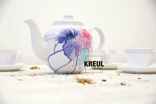 Porseleinverf Kreul Classic Verf voor glas en porselein Cream White 20 ml 1 stuk - 2