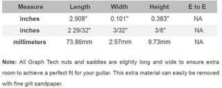 Guitar Bridge Graphtech PQ-9100-00 Guitar Bridge - 3