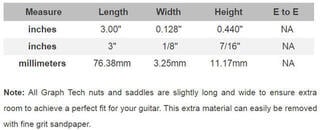 Guitar Bridge Graphtech PQ-9276-C0 Guitar Bridge - 3