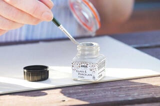 Glasfärg Kreul Chalky Glasfärg Ice Mint 20 ml 1 st - 1