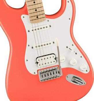 Electric guitar Fender Squier Sonic Stratocaster HSS MN Tahitian Coral - 3