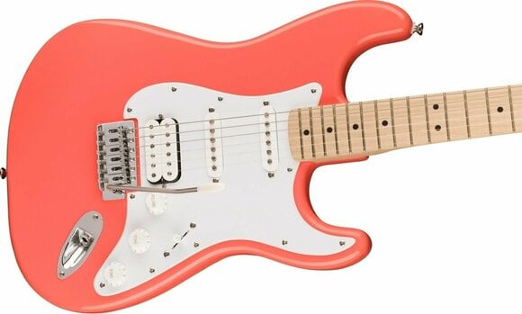 Electric guitar Fender Squier Sonic Stratocaster HSS MN Tahitian Coral - 4
