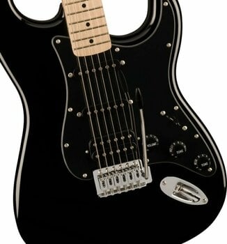 Elektrická kytara Fender Squier Sonic Stratocaster HSS MN Black - 3