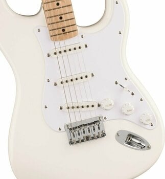 Electric guitar Fender Squier Sonic Stratocaster HT MN Arctic White - 3
