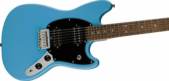 Guitare électrique Fender Squier Sonic Mustang HH LRL California Blue - 4