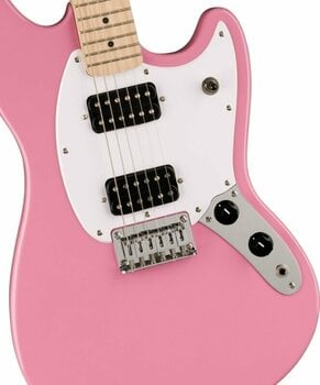 Electric guitar Fender Squier Sonic Mustang HH MN Flash Pink - 3