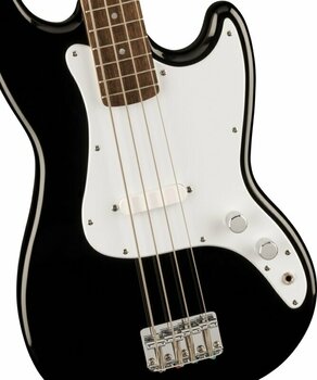 4-string Bassguitar Fender Squier Sonic Bronco Bass LRL Black - 3