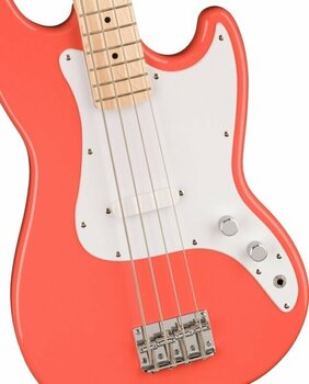 E-Bass Fender Squier Sonic Bronco Bass LRL Tahitian Coral - 3