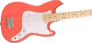 E-Bass Fender Squier Sonic Bronco Bass LRL Tahitian Coral E-Bass - 3