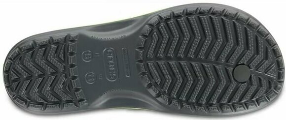 Sejlersko Crocs Crocband Flip Sko Graphite/Volt Green 48-49 - 6