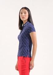 Tricou polo Chervo Womens Anzi Blue Pattern - 3
