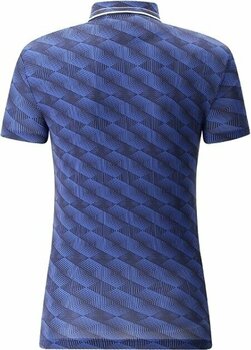 Camiseta polo Chervo Womens Anzi Polo Blue Pattern 42 - 2