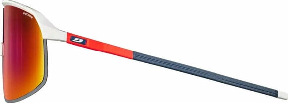 Fietsbril Julbo Density White/Fluo Orange/Blue/Smoke/Multilayer Red Fietsbril - 3