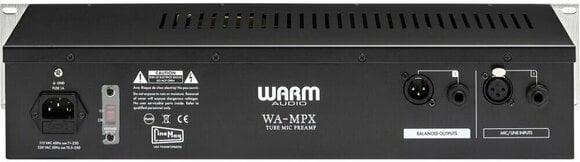 Pré-amplificador de microfone Warm Audio WA-MPX Pré-amplificador de microfone - 3