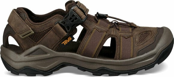 Mens Outdoor Shoes Teva Omnium 2 Leather Men's Turkish Coffee 42 Mens Outdoor Shoes - 2