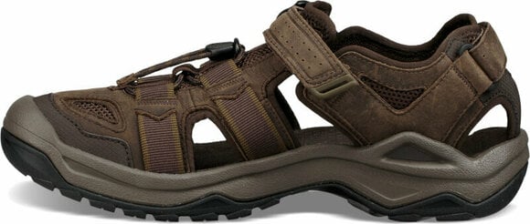 Mens Outdoor Shoes Teva Omnium 2 Leather Men's Turkish Coffee 42 Mens Outdoor Shoes - 3