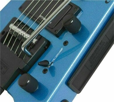 Headless Gitarre Steinberger Spirit Gt-Pro Deluxe Outfit Frost Blue - 5