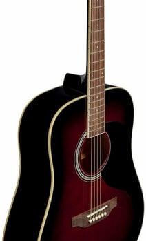 Guitarra dreadnought Eko guitars Ranger 6 Red Sunburst - 4