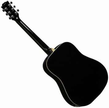 Dreadnought elektro-akoestische gitaar Eko guitars Ranger 6 EQ Black - 2